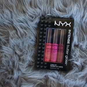 NYX Intense Butter Lipgloss TRIO